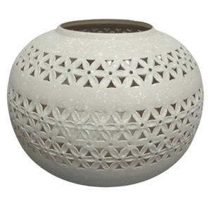 New Arrival Iron Votive Holder Marble Color Set of 3 <b>Large</b> Size <b>Candle</b> Jar for Living Room Tabletop Decor Customized in Bulk - Product Image 1