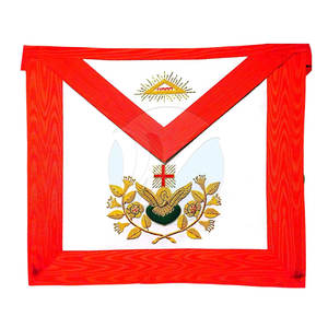 Delantales masónicos de etiqueta privada de material duradero Delantales masónicos más vendidos Delantales masónicos de MOQ bajo - Product Image 2