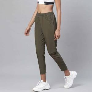 Pantalon de survêtement athlétique pour femmes avec cordon de serrage à la taille et poches latérales, parfait pour la course, le fitness et le yoga, confortable - Product Image 1