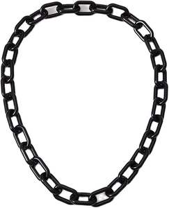 Cadena de eslabones de resina de moda para mujeres y hombres elegantes, ideal para joyería moderna. Cadena de eslabones de resina artística para diseñadores a bajo costo. - Product Image 4