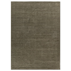 Alfombras de Lana Tejidas a Mano Basis Green, Clásicas, de 10 mm de Grosor, 472-Sólidas, Rectangulares, con Patrones Abstractos para Pasillo, Entrada, Dormitorio - Product Image 1