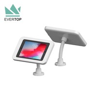 Support de tablette antivol pour kiosque de table, boîtier en plastique verrouillable LST04-P 7,9-11 pouces, pour iPad