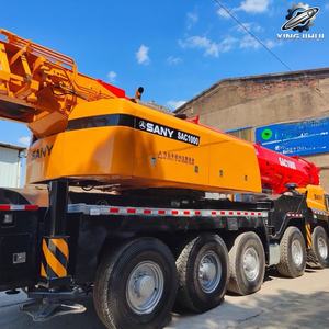 Grue mobile hydraulique Sany SAC1000 d'occasion, 100 tonnes, flèche télescopique de 78,5 m, marque chinoise d'origine, faible nombre d'heures, certifiée CE - Product Image 6