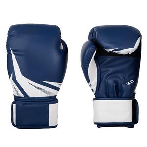Gants de boxe sur mesure de haute qualité en gros avec couleur et logo personnalisés gants de boxe d'entraînement en cuir véritable SI-BG-03 - Product Image 2