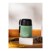 Thermos manuel pour biberon de 500 ml sans BPA, qualité alimentaire, avec poignée, garde les boissons chaudes/froides pendant 8/12 heures, congelé pendant 48 heures, pour bébés et enfants