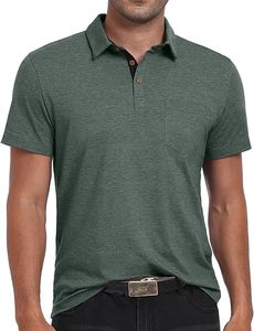 Camisas Polo de Alta Calidad para Hombre, Diseño Moderno, con Bolsillo, Fabricadas en Fábrica, Venta al Por Mayor, Manga Corta - Product Image 5