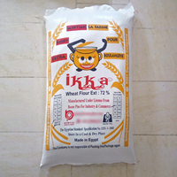 Farine de blé à haute teneur en gluten Chakki Maida 00, 100% pure, qualité supérieure, emballage sac de 50 kg, marque IKKA, fabriquée en Égypte, finesse 99%, pour usage en boulangerie