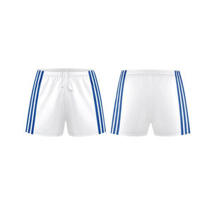 Pantalones cortos de rugby con estampado de sublimación ligera, tela transpirable de secado rápido, cintura elástica, diseño personalizable para un máximo - Product Image 1