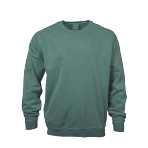 Sudadera de Forro Polar con Cuello Redondo Vintage para Hombre, Personalizada con Logotipo OEM, de Alta Calidad, en Algodón y Poliéster Sólido, Bordada, para la Temporada de Invierno - Product Image 6