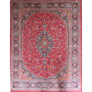 Hand Knotted <b>Wool</b> Rug Modern Medallion Design Luxurious Vintage Artisan <b>Crafted</b> Medium Pile Stain Resistant Home Decor Area Rug - Product Image 1