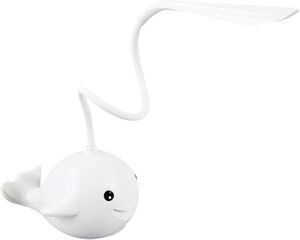 Lampe de bureau/dortoir LED 3W avec design de baleine, alimentation par batterie/électrique, construction en plastique - Product Image 2