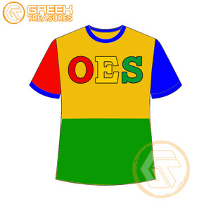 T-shirt Ordre de l'étoile de l'Est en gros Vêtements en jersey de coton T-shirt OES respirant de haute qualité Vêtements grecs pour femmes - Product Image 6