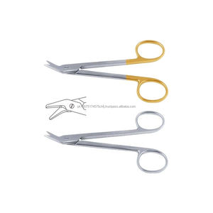 Ciseaux à suture TC, coupe-fil manuel, acier inoxydable, bord fin et tranchant, instruments chirurgicaux de haute qualité, classe I CE ISO - Product Image 2