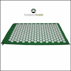 Tapis d'acupression en plastique blanc-vert pour l'acupuncture des pieds - Product Image 3