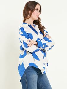 Chemise d'été surdimensionnée à manches longues 100% coton sur mesure adaptée aux clients de la boutique et aux revendeurs de vêtements - Product Image 6