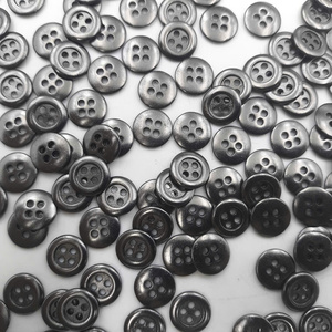 Hot Sale Modern Product 18L Gunmetal Alloy <b>Button</b> With 4 Holes Suitable For Fashion Jean Jacket - Product Image 2