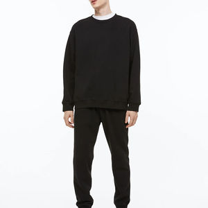 Survêtements de jogging ajustés pour hommes, grande taille, avec logo personnalisé, cordon de serrage, poches, 100% coton, écologiques, pour la gym et l'entraînement, vente en gros - Product Image 1