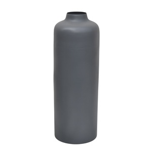 Jarrón de Flores de Hierro de Diseño Costero Moderno Hecho a Mano para Decoración del Hogar y Bodas, Marca IHA, IHA24004, Hecho en India - Product Image 1