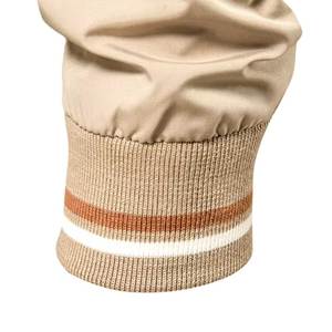 High Quality Men's Winter Bomber <b>Jackets</b> with Stand Collar <b>Canvas</b> Fabric Breathable & Quick Dry Casual Wear - Product Image 4