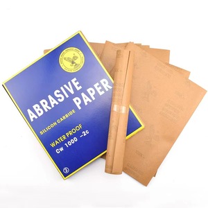 Waterproof <b>Dry</b> Sand Paper Silicon Carbide <b>Wet</b> & <b>Dry</b> Abrasive <b>Sandpaper</b> 80 Grit Sand Paper - Product Image 1