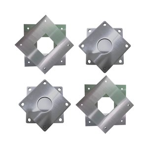 Plaques de base en acier inoxydable découpées au laser-Supports de machine formés CNC Fabricant OEM du Vietnam - Product Image 1