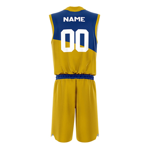 Nuevo estilo uniforme de baloncesto hecho con 100% poliéster precio barato al por mayor uniforme de baloncesto - Product Image 6