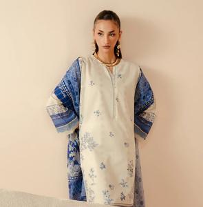 Traje Shalwar Kameez para Mujer al por Mayor, Bordado en Lino, para Todas las Temporadas, Bodas, Fiestas, Ropa Casual, OEM Personalizado, Alta Calidad, Pesado - Product Image 4