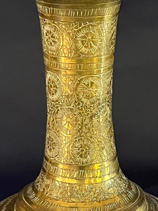 Customized Vintage Brass Indian Decorative Pot Surahi Mughal Style Kashmiri Arabic Dallah or <b>Tea</b> <b>Kettle</b> - Product Image 3