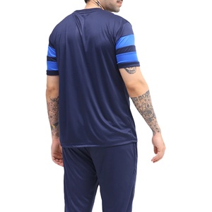 ชุดวิ่งออกกำลังกายผู้ชายสำหรับฤดูร้อน ผ้าฝ้ายแท้ 100% แห้งเร็ว น้ำหนักเบา ระบายอากาศได้ดี รับสกรีนโลโก้ ปี 2026 - Product Image 5