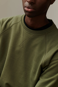 Vente chaude O cou manches raglan grande taille sweat 100% coton 300 GSM coupe ample respirant Hip Hop sweat - Product Image 6