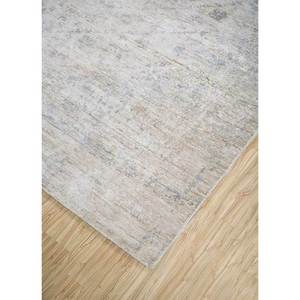 Alfombra de Seda Anudada a Mano Tradicional China Gulmarg RSL-1010, Color Marfil, 9x12, Patrón de Medallón, para Decoración de Sala de Estar, Pasillo y Hogar - Product Image 2