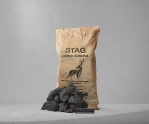 Carbón Vegetal Negro de Primera Calidad para Restaurantes, 70L, Larga Duración, Encendido Rápido, Alto Rendimiento de Calor, Parrilla para Asar, 100% Natural - Product Image 3