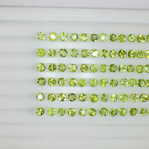Natural <b>Peridot</b> Round Cut Brazil Origin Excellent Quality AAA Luster with Nice Color Unique & Beautiful Piece for <b>Jewelry</b> Making - Product Image 1