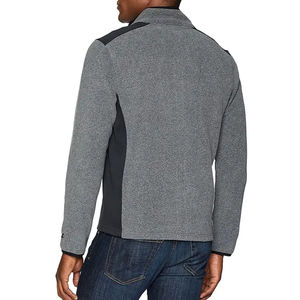 OEM personalizado chaqueta cortavientos para hombre largo invierno al aire libre fino ligero polar impermeable transpirable cuello alto personalizado - Product Image 5