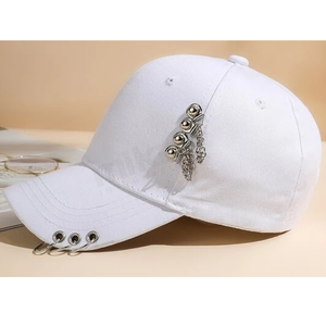 Gorras deportivas de verano 2023 para mujeres y hombres, gorra de béisbol de algodón informal de 6 paneles con ala curva, logotipo bordado personalizado, venta al por mayor - Product Image 2