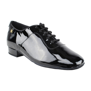 Molto Fine stile moderno CD1427DB morbido balletto e ballo da sala scarpe da ballo di media larghezza rivestimento in pelle scamosciata e soletta in gomma - Product Image 1