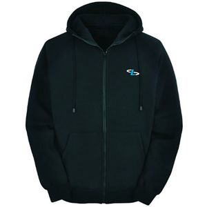 Sweat à capuche manches longues de haute qualité pour hommes Sweat-shirt à col rond en coton mélangé respirant pour l'hiver - Product Image 1