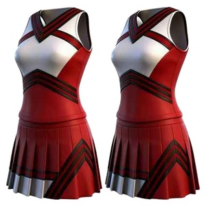 Uniforme de Animadoras Dinámico, Elegante, Atlético, Vibrante, Flexible, Premium, Transpirable, Diseñado a Medida, Moderno, con Espíritu de Equipo - Product Image 4