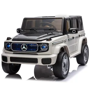 VIP Buddy Licensed Mercedes-Benz EQG Kids Ride-on Toy 12V Electric Car Rubber Tires Boys 8 Years Old Newer Plastic PP Material