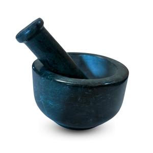 Imam Dasta de mármol de color negro de calidad de lujo para accesorios de cocina, mortero y Maja a los precios más bajos - Product Image 3