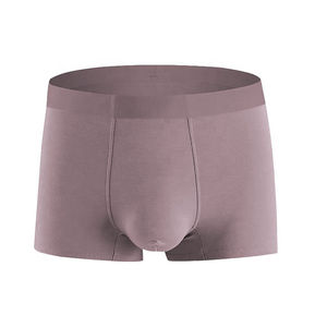 Custom Wholesale High Quality Mid-waist Cotton Spandex High-elastic Breathable Anti-Bacterial Quick Dry Boxer Briefs <b>Men's</b> - Product Image 6