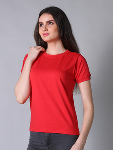 Camiseta de Yoga para mujer, ropa de Fitness para gimnasio de secado rápido de Color sólido, estampado informal de manga corta de punto elástico que absorbe la humedad 2025 - Product Image 5
