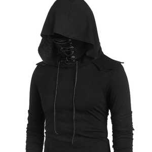Sweat à capuche pour homme, coupe classique, en molleton épais, style streetwear, respirant, séchage rapide, coton, hiver, ajustable, 360g, très vendu - Product Image 5