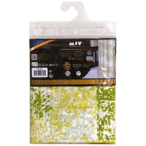 Tenda da Bagno in Poliestere 180x200cm Verde Java Cadix - Product Image 3