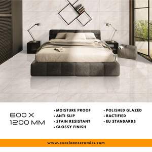 Fabricante directo de la India Azulejos brillantes Cubierta para el hogar 60X120 Mármol Granito Material de construcción Suelo Baño Mosaico Vinilo - Product Image 5