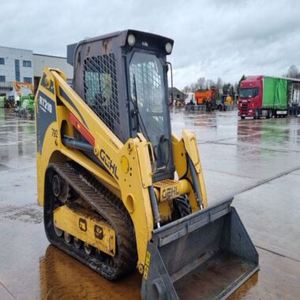 Gehl RT210 Yellow Compact <b>Track</b> Skid Steer Loader Diesel 75KW with High Load Moment Bucket for Construction Material Handling - Product Image 3
