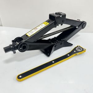 رافعة مقصية لسيارات بحمولة 2.5 طن، طقم رافعة لسيارات تسلا موديل 3/Y/S/X، طقم تغيير إطارات عالمي 2 في 1 مع مفاتيح ربط للسيارات السيدان - Product Image 6