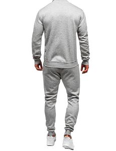 Ensemble de survêtement en molleton 100 % coton personnalisé pour homme, taille XL, avec lavage à l'acide et impression, sweat à capuche court - Product Image 5