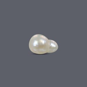 Perles d'eau douce naturelles Keshi Basra Pearl 2,64 carats, couleur blanc rose, 5-6 mm, pour la fabrication de bijoux - Product Image 2