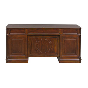 Colchester Writing <b>Desk</b> <b>DESK</b>-0103 Solid Wood Rectangular Computer Workstation for Executives - Product Image 6